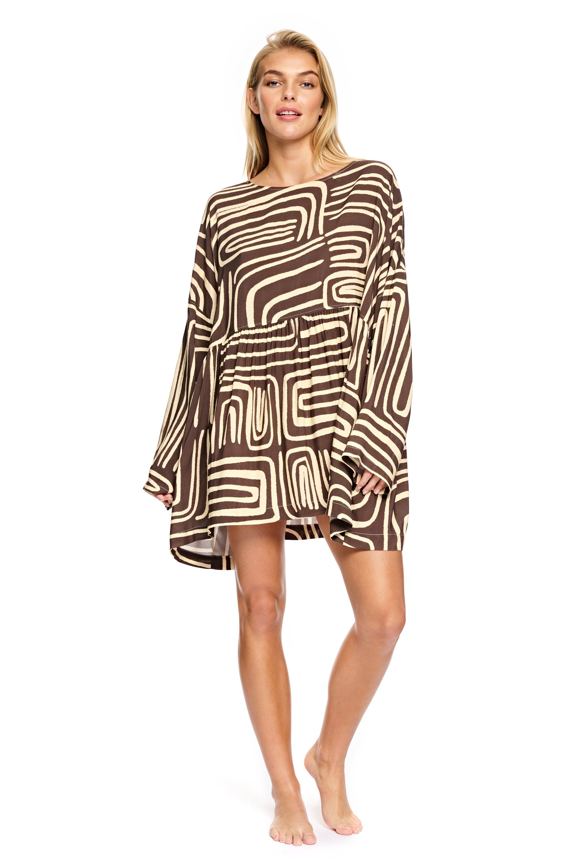 Aloha Dress -RAINBOW COCOA