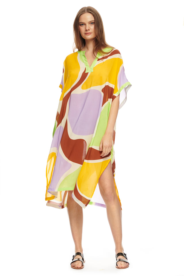 Flores Dress-FRUIT SALAD