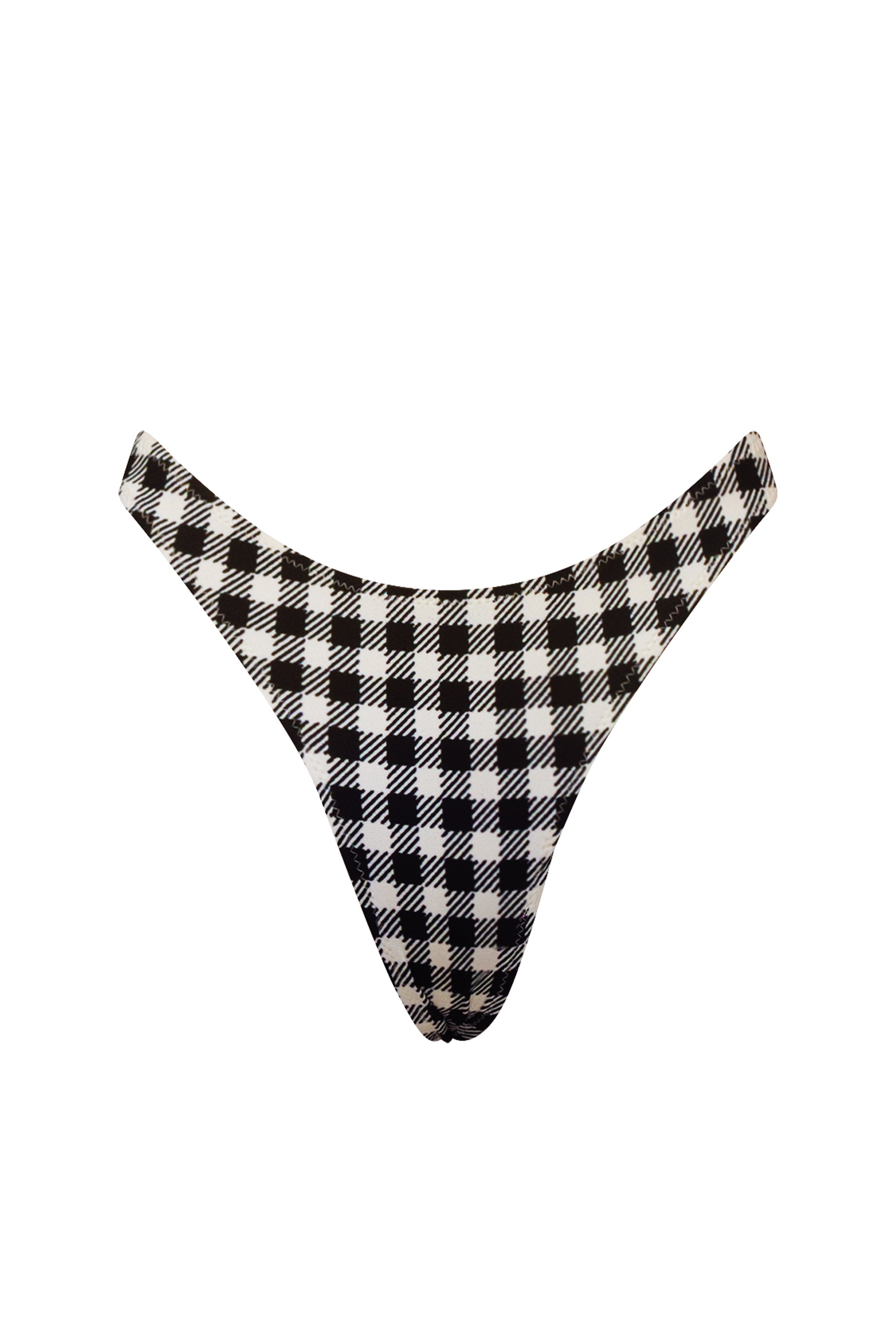 Santa Teresa Bikini Bottom-GINGHAM INK