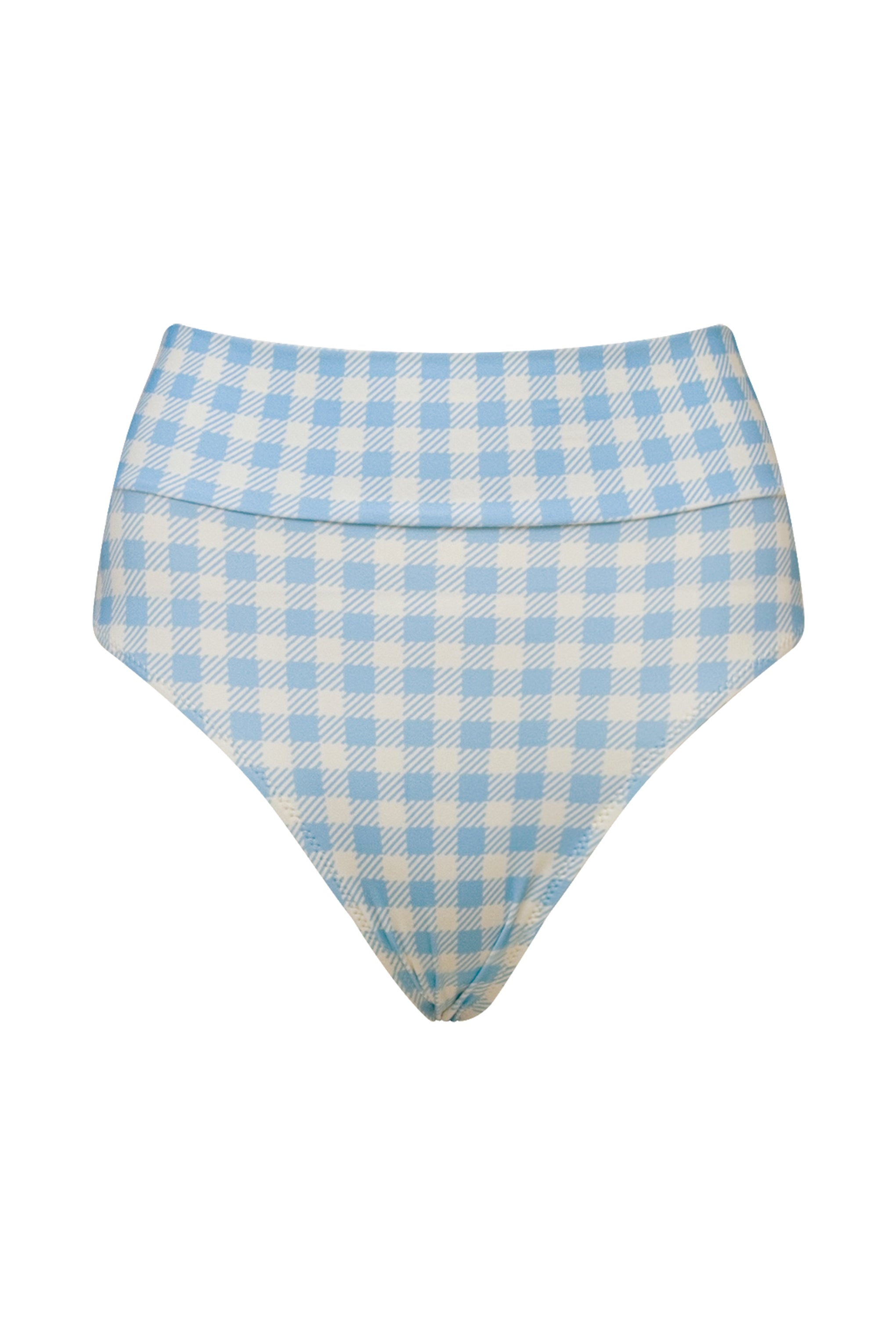 Sara Bikinitrosa-GINGHAM AQUA