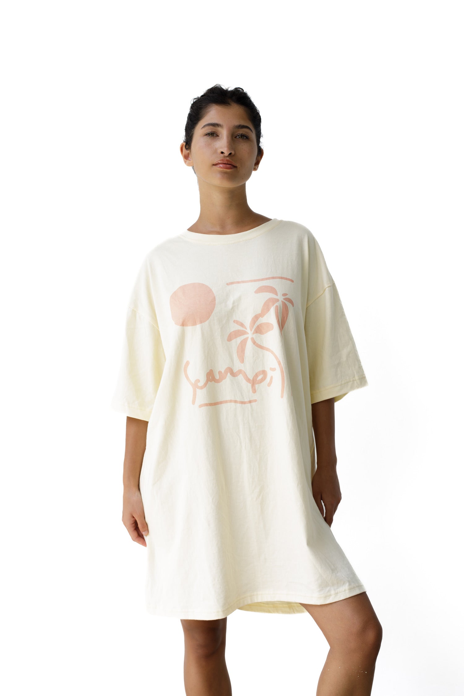 Mawi Tee Dress - BLONDE