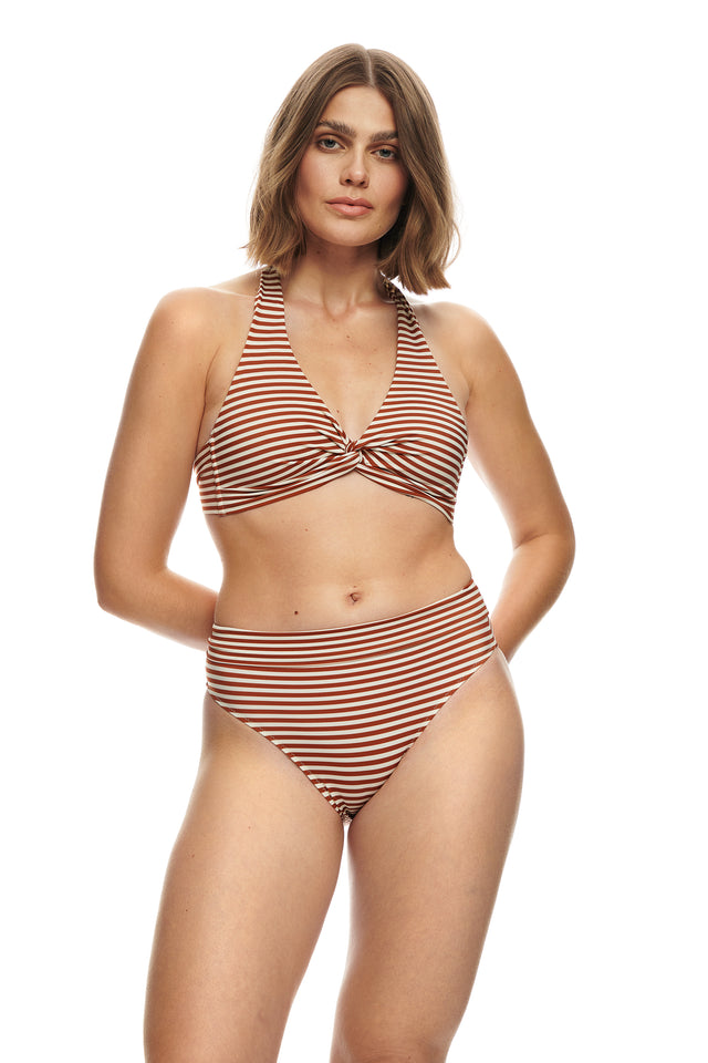 Tiburon Bikinitopp-STRIPE MOROCCO