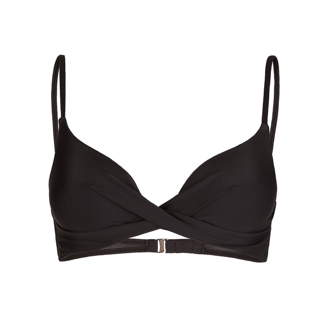 Bermuda Bikini top-BLACK