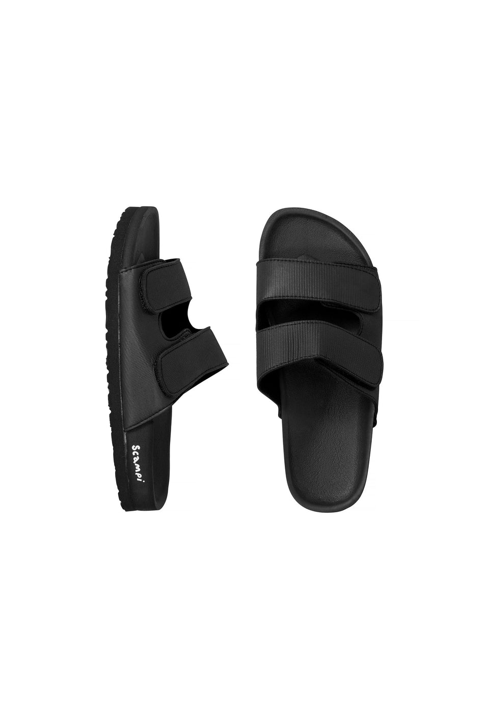 Scampi Sandal Footwear-BLACK